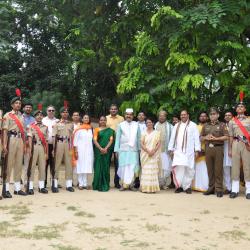 Group picture with NCC Candidates 